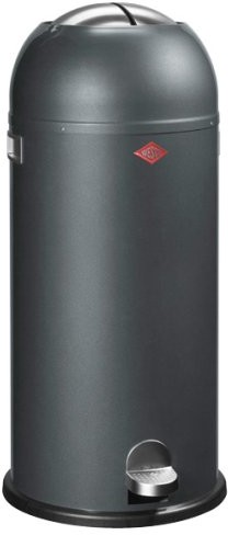 Wesco Kickmaster Maxi kosz na odpady, szary (Graphit), pojemność: 40 l 180 731-13