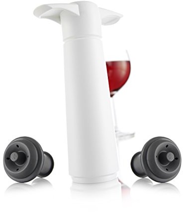 Vacu Vin Wine Saver pompa z 2 X termos korek czarna V-20