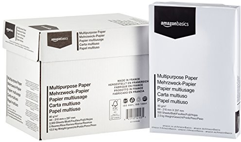 AmazonBasics uniwersalny papier do kopiowania, 5 ryzę,   arkuszy AZA4805RFR