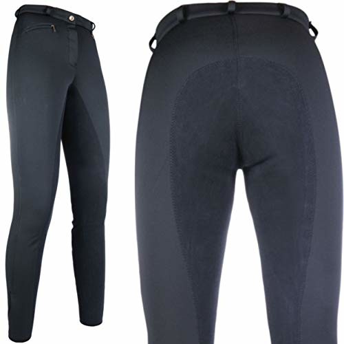HKM HKM Spodnie dla dorosłych zimowe softshell - spodnie do jazdy konnej -Winner-9100 czarny80, 9100 czarne, 80, HKM 4000315587865 2663-9100-0575