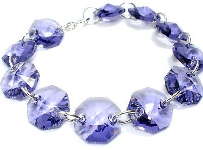 Swarovski Arande Tanzanite Bransoletka Srebro CERTYFIKAT 1915910400