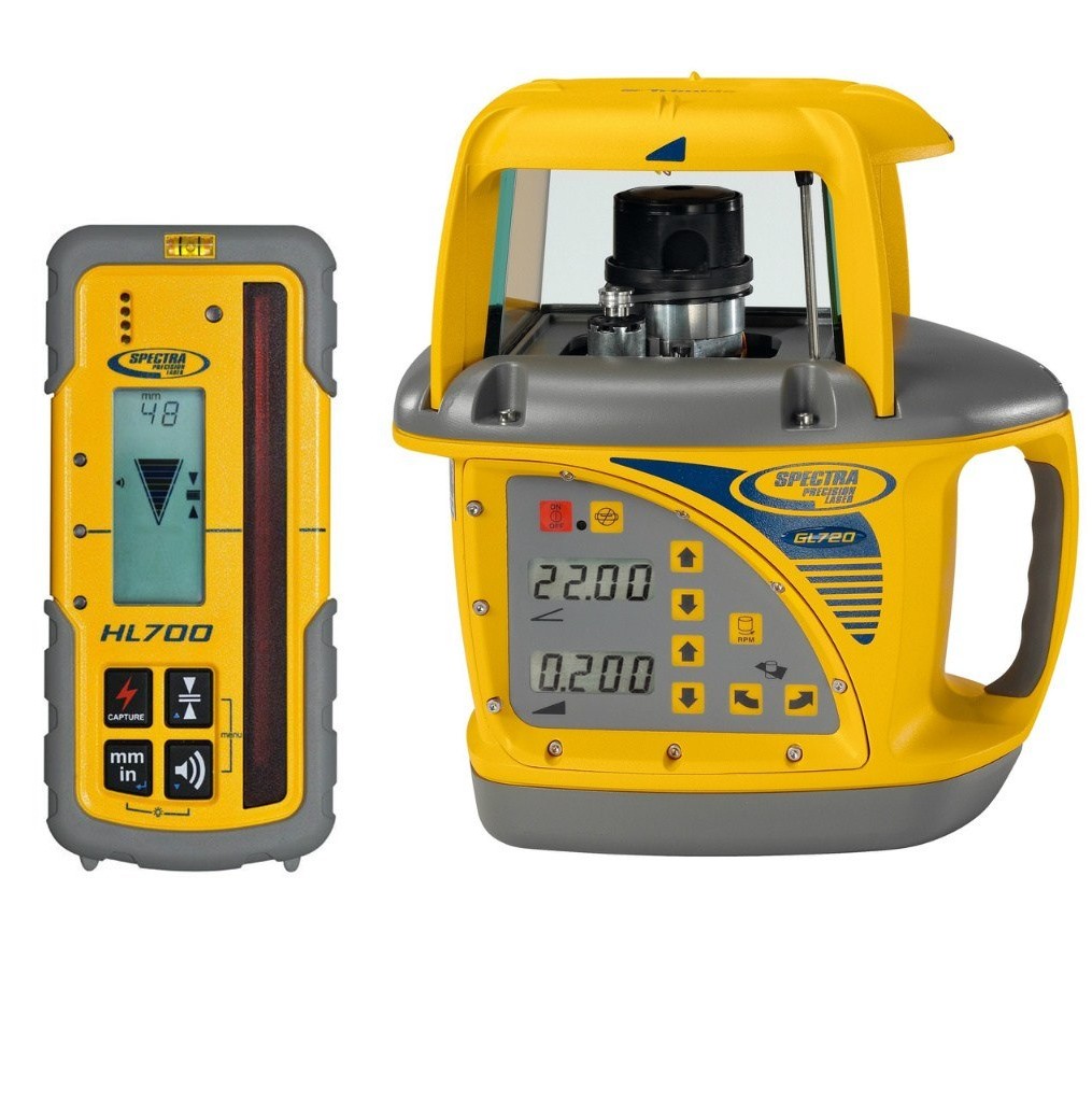 Spectra Precision Niwelator laserowy GL720 z odbiornikiem HL700 GL720-1