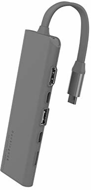 Allo allocacoc DockingHUB wielofunkcyjny hub USB-C, szary