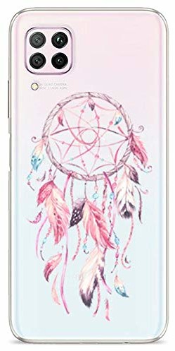 Cokitec Etui ochronne do Huawei P40 Lite, motyw: łapacz snów, różowe 78315