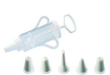 Westmark Strzykawka do dekorowania z 5 końcówkami 100ml 30772270