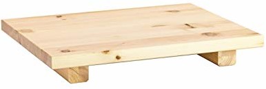 KARUP DESIGN Karup designerski stolik nocny | stolik z drewna sosnowego w stylu skandynawskim i japońskim, naturalny drewniany stolik pomocniczy do łóżka dokującego | sosna, certyfikat FSC Mix, masywny, 5 x 34 x 4