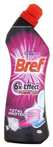 Henkel Żel do toalet Bref WC 6x Effect Power Gel Total Protection 750 ml
