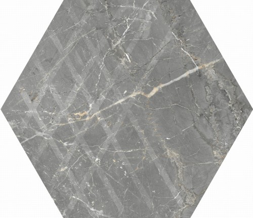 Paradyż Marvelstone Light Grey Heksagon 19,8x17,1