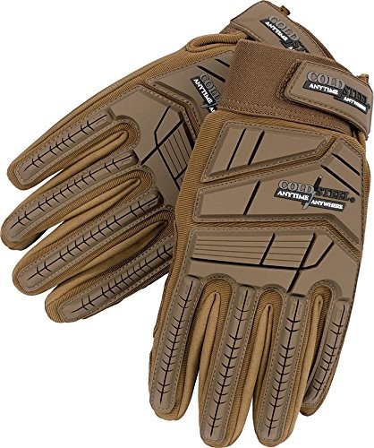 Cold Steel Tactical Gloves rękawiczki, Level 5 kamera, Tan, rozmiar M, csgl21 GL21