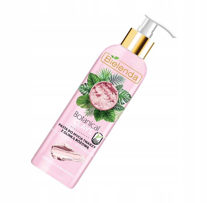 Bielenda Botanical Clays Pasta Z Glinką Różową