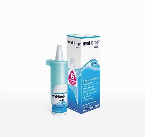 Bausch&Lomb Krople Hyal-Drop multi 10ml