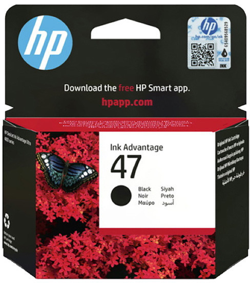 HP 47 (6ZD21AE) - oryginalny tusz, black (czarny) 6ZD21AE