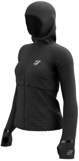 COMPRESSPORT COMPRESSPORT Kurtka biegowa damska WINTER INSULATED JACKET czarna