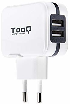 TooQ TooQ TQWC-1S02WT  ładowarka z 2 x USB (5 V-3,4 A, 17 W), z technologią AirPower, certyfikat: CE, do urządzeń USB, biała TQWC-1S02WT