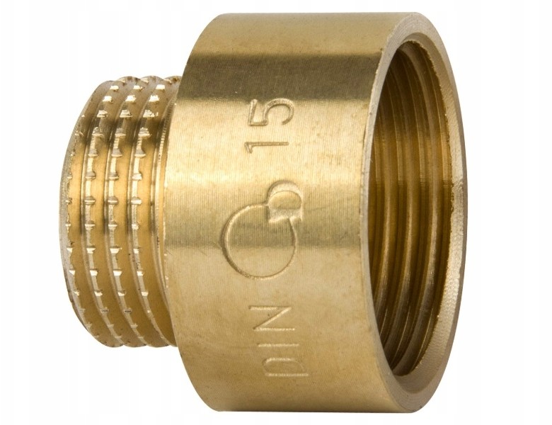 Redukcja Mosiężna Odwrotna 1/2' Gw X 3/8' Gz
