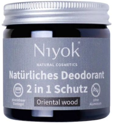 Niyok Dezodorant i antyperspirant w kremie 2w1 ORIENTAL WOOD 247/5017