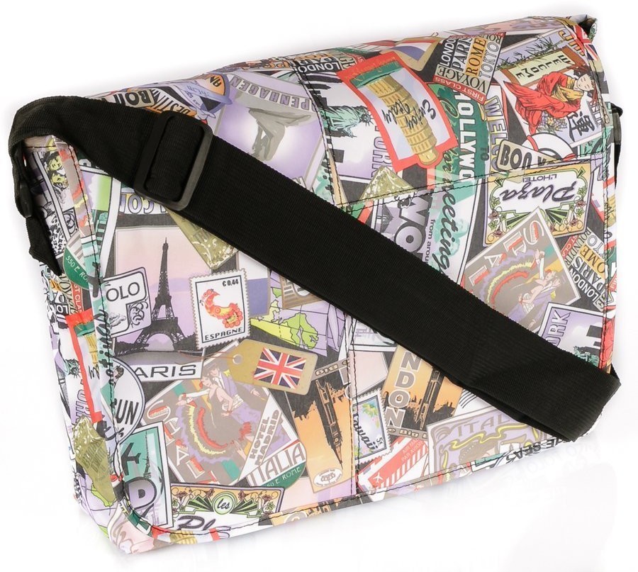 LOREN materiałowa torba laptopa 15