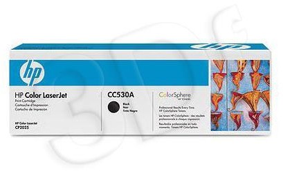 HEWLETT-PACKARD Toner HP CC530A (oryginał HP304A HP 304A; 3 500 stron; czarny) CC530A