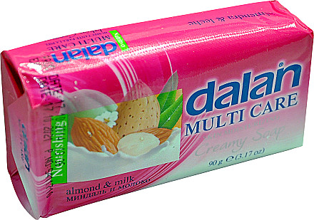 Dalan Kremowe mydło w kostce Migdał i mleko - Multi Care Kremowe mydło w kostce Migdał i mleko - Multi Care