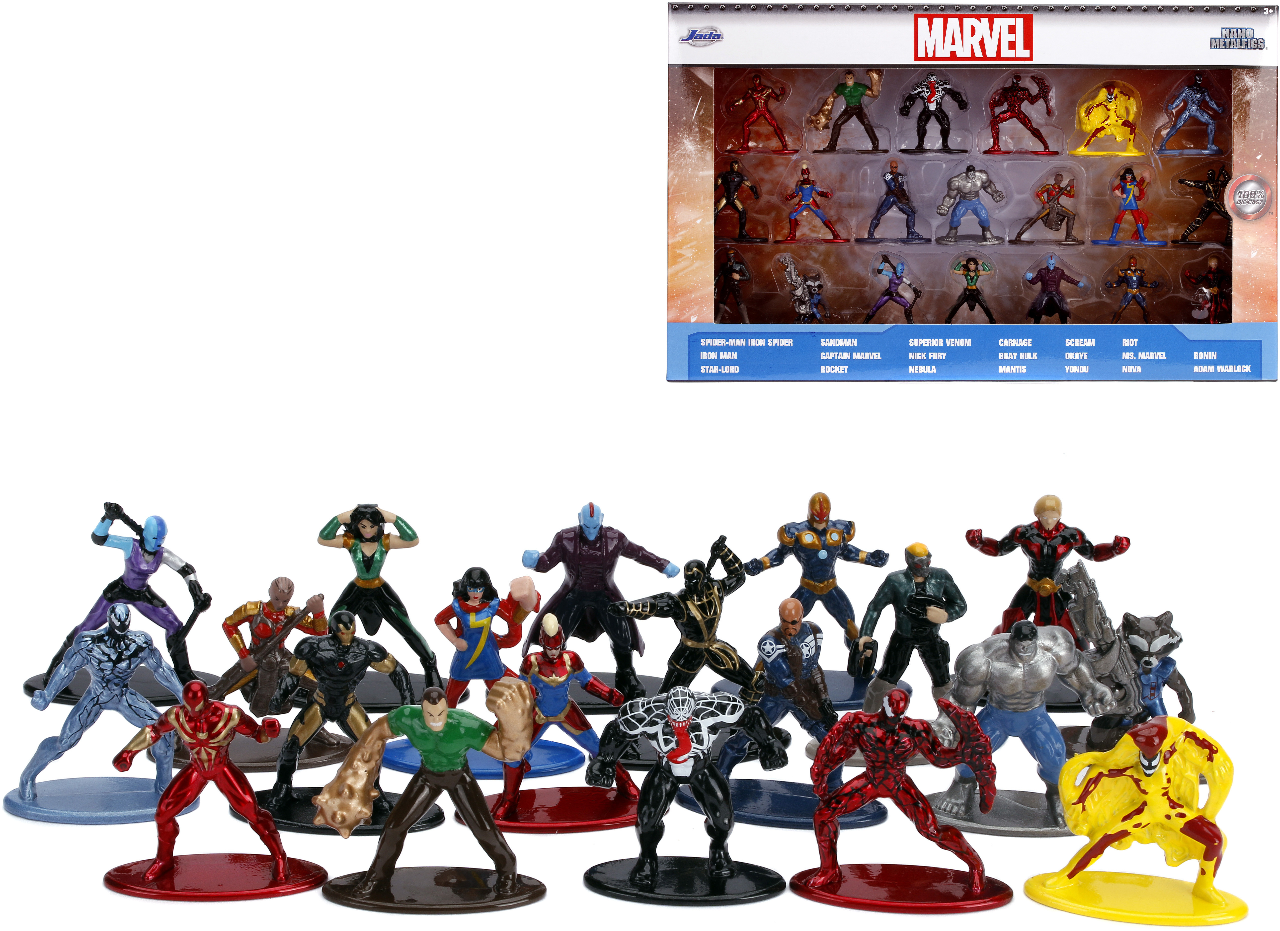 Marvel, figurki Nano