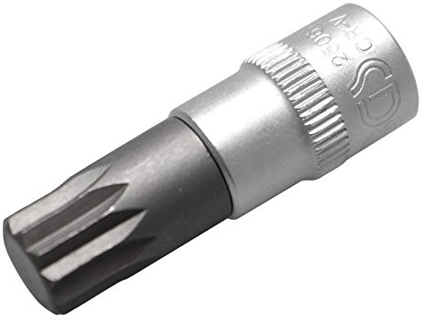 BGS wkładka bit 6,3 MM, 1/4 cala, uzębienie wewnętrzne M10, 2506