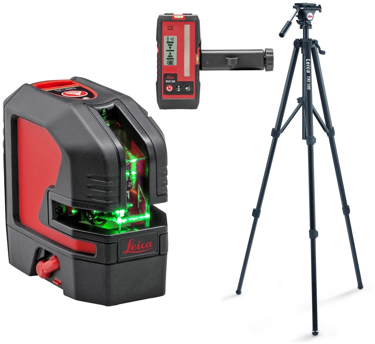 Leica Laser budowlany Lino L2G - Z ODBIORNIKIEM i STATYWEM