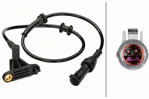 HELLA 6PT 014 494-811 czujnik, temperatura spalin - 2- biegunowy - przykręcany - Przewodu: 360[mm] 6PT 014 494-811