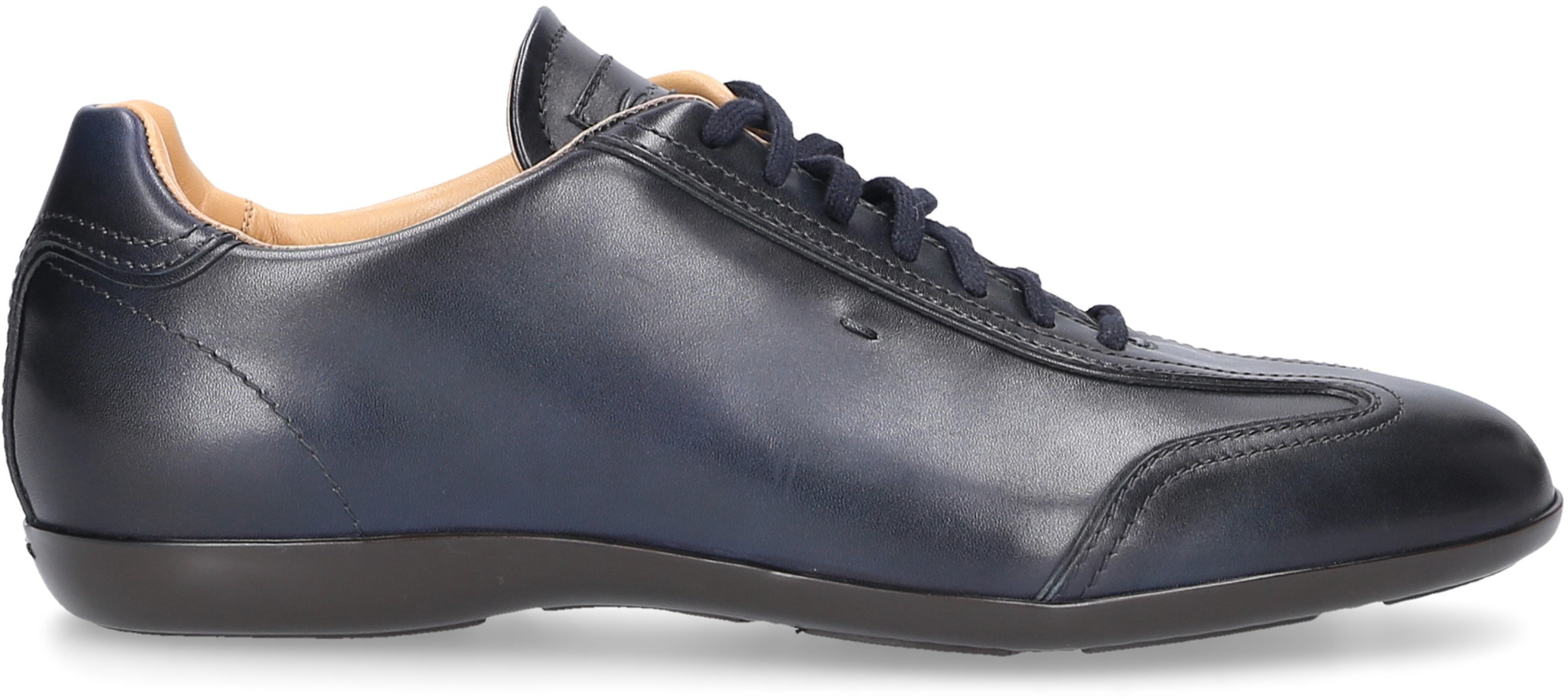 Santoni Trampki niskie 13831 skóra cielęca