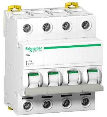 Schneider Electric Schneider Rozłącznik izolacyny iSW 4P 100A A9S65491 ISW 4P 100A IC60N