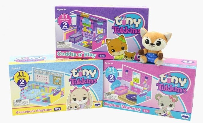 TM Toys Tiny Tukkins Przedszkolna drzemka mix wzorów