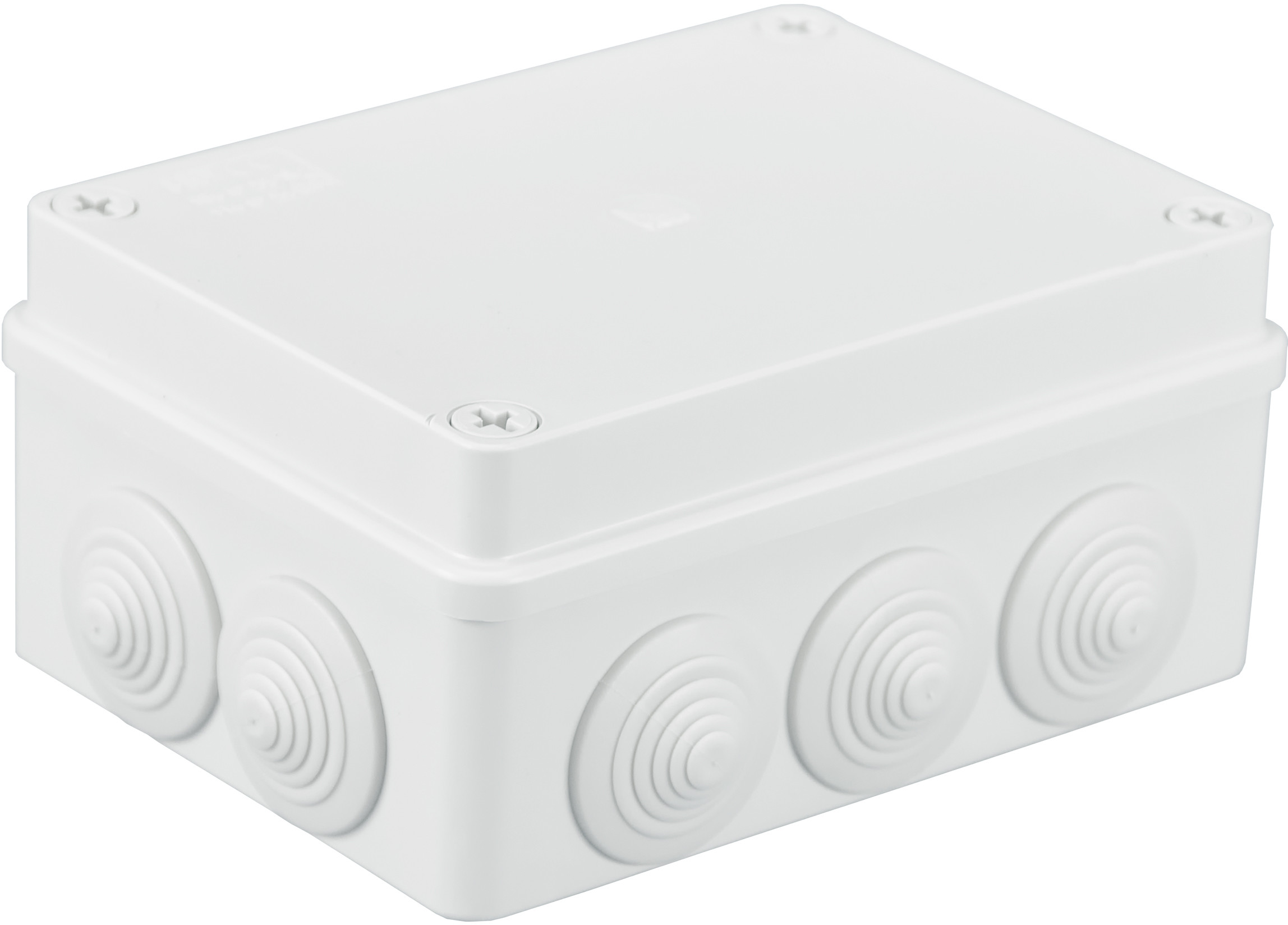 Pawbol Puszka natynkowa 10 dławików IP65 150x110x70 biały S-BOX 306B