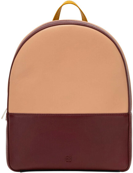 DuDu DuDu Colorful Favignana City Plecak skórzana 26,5 cm burgundy 534-1670-11