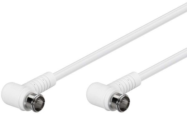 Pro Pro Antenna Sat cable (F) 2x90° - 5m 4040849673443