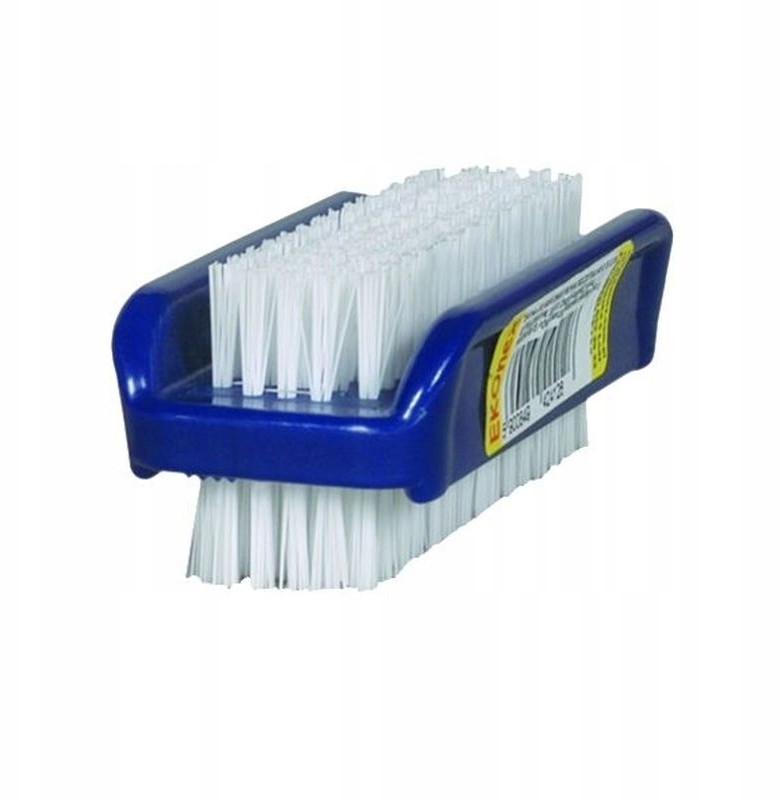 Szczoteczka do rąk dwustronna Konex plastikowa 1s