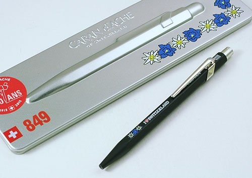 Unbekannt Caran d d'ache ball point Pen 849 Edelweiss, z etui NF0849-769