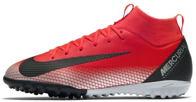 Nike Korki piłkarskie na murawę dla dużych dzieci Jr. SuperflyX 6 Academy CR7 - Czerwony AJ3112-600