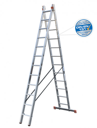 Krause Dubilo drabina rozstawno-przystawna 2x12 szczebli 129505