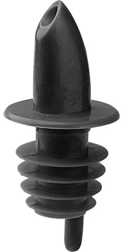 Stalgast Korek z rurką plastikowy czarny | 475975