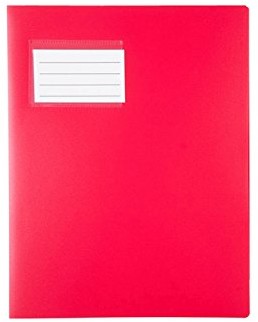 Idena 307852  skoroszyt do formatu DIN A4, nadwymiarowa szerokość, czerwony 307852