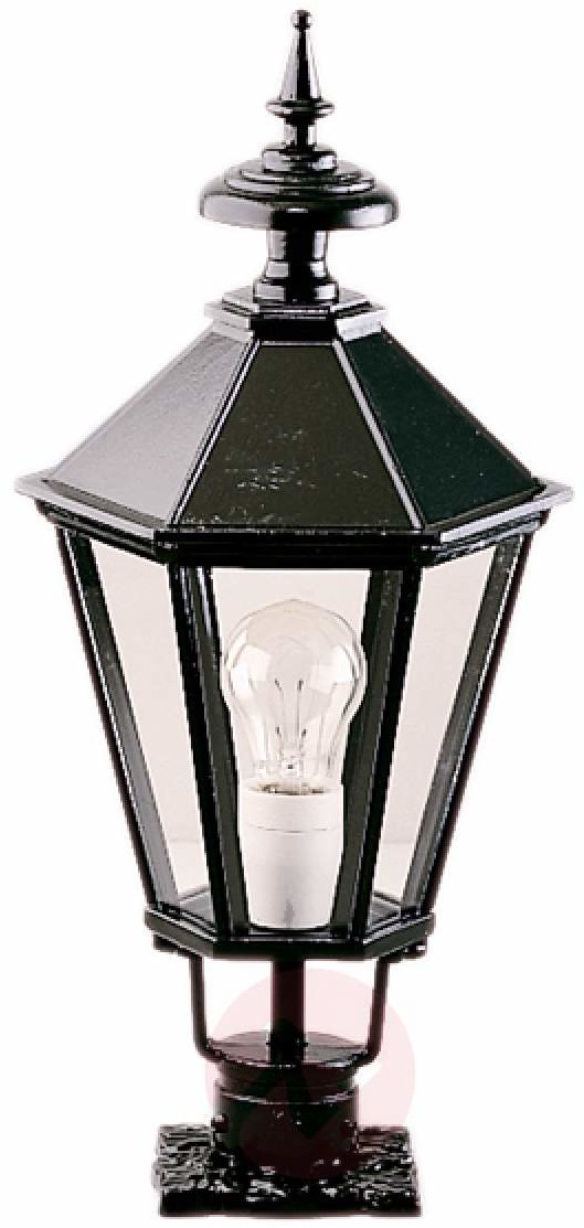 K. S. Verlichting B. V. Stylowa lampa na cokół K7c w kolorze czarnym