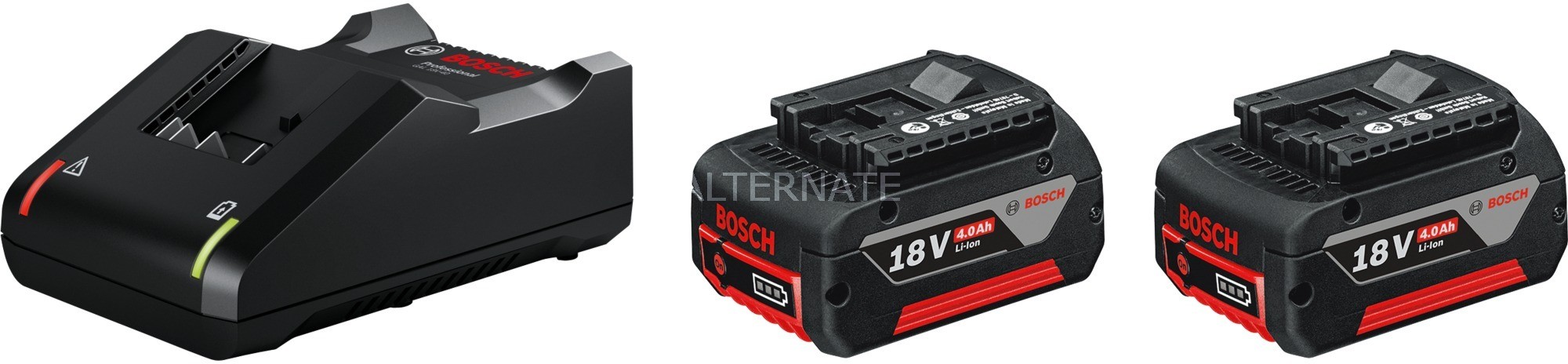 Bosch 1 600 A01 9S0 bateria/ładowarka do elektronarzędzi Battery & charger set, Zestaw