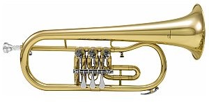 Dimavery FH-310D Flugelhorn Bb z zaworami obrotowymi 26503665