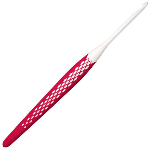 PRYM Crochet Hook For Wool Ergonomics 16cm / 3,5mm Red