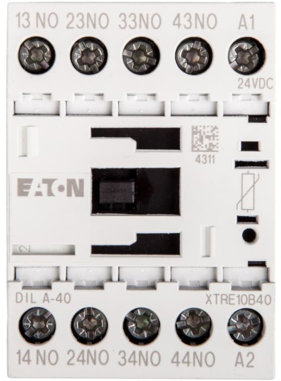 Eaton Stycznik pomocniczy 4A 4Z 0R 24V DC DILA-40 276344