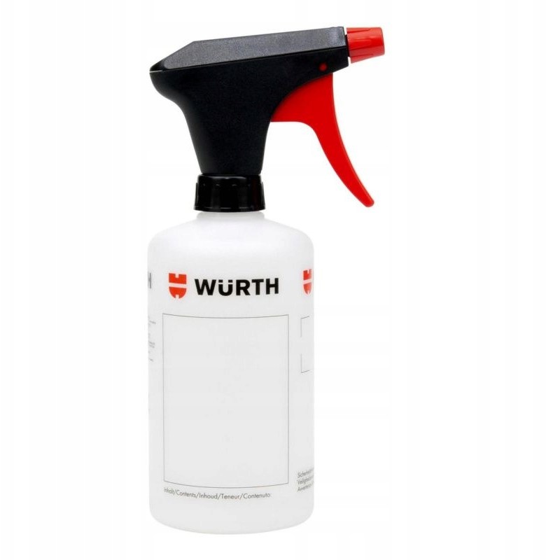 Pojemnik Butelka Spryskiwacz Podziałka 500ML Wurth