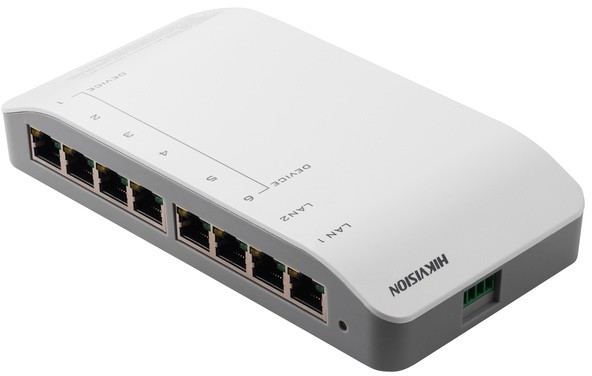 Switch Stacja Bramowa Monitor DS-KAD606-N 8 x RJ45