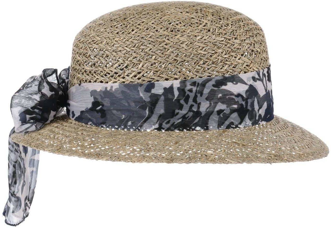 Kapelusz Seagrass z Taśma Tekstylna by Lierys, naturalny, One Size