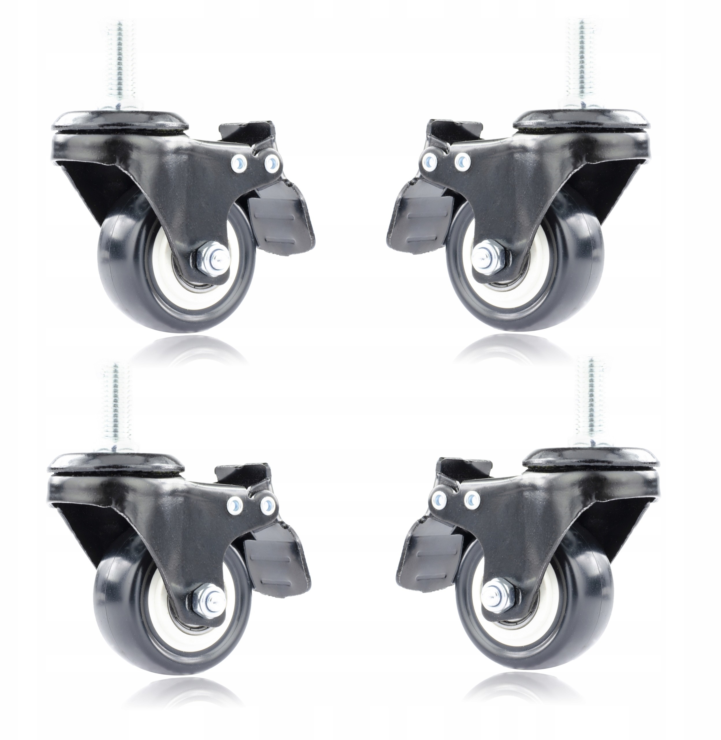 Neku Kółka do szaf Rack 19'' Ts i Td komplet 4szt