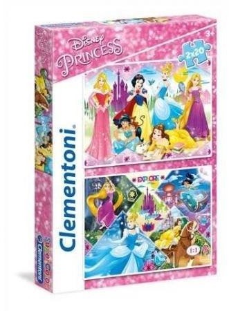 Clementoni Puzzle 2x20 Princess