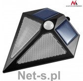 Maclean MCE168 Lampa solarna ścienna 6 LED z czujnikiem ruchu 2x solar